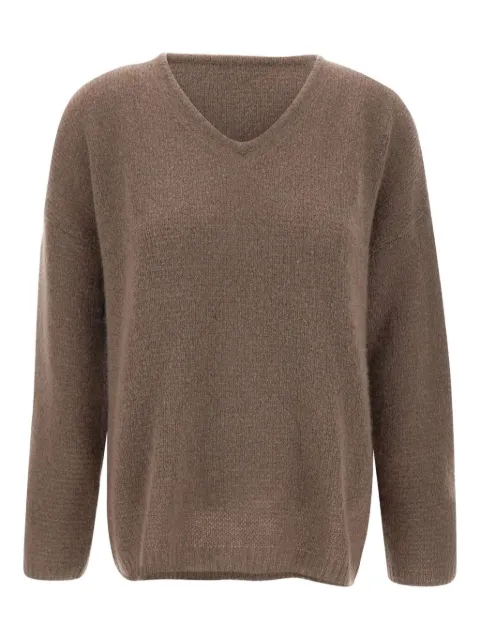 Hemisphere V-neck jumper Brown 2522013177315
