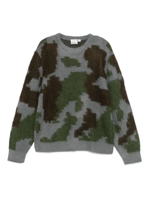 Gramicci camouflage-pattern sweater Grey G5FUJ024