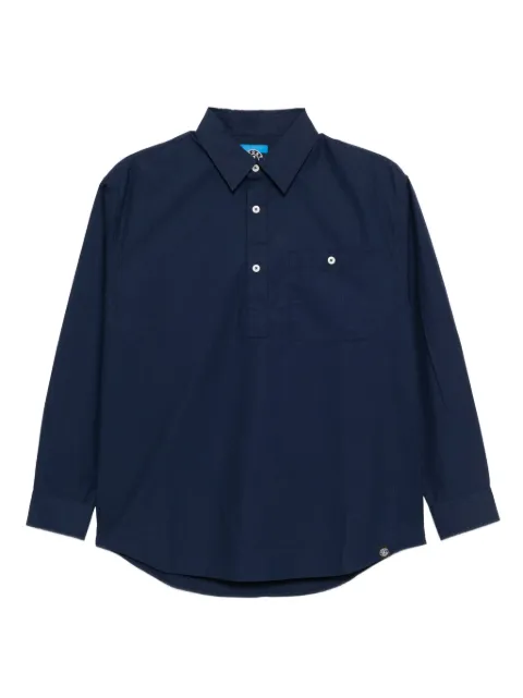 SPORT b. by agnès b. cotton shirt Blue C692QU9U