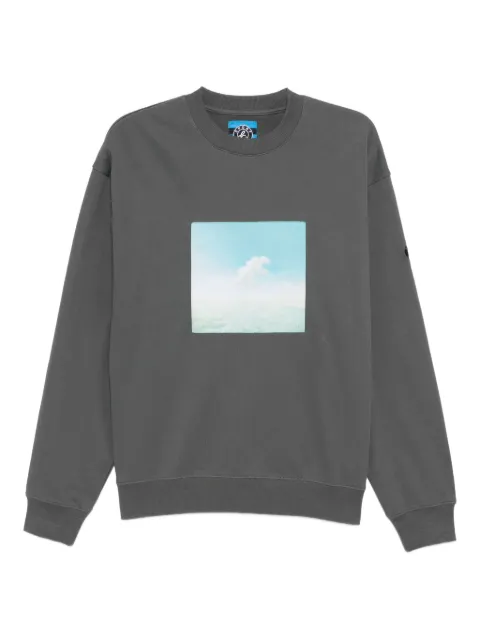 SPORT b. by agnès b. graphic-print sweatshirt Grey 1670QM77