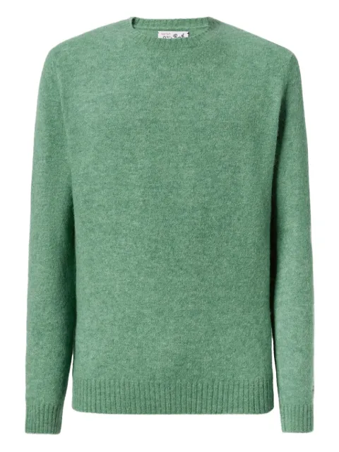 MC2 Saint Barth ribbed alpaca-blend sweater Green REGE006