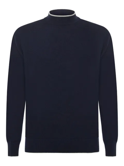 Eleventy turtleneck sweater Blue L76MAGL21MAG0L013
