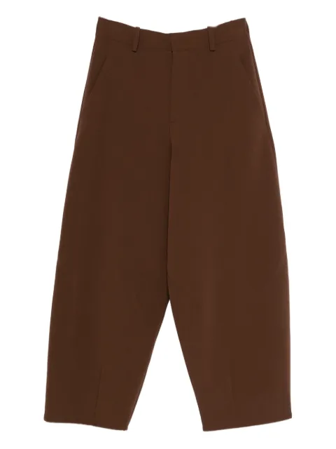 Alysi wide-leg trousers Brown 165105A5016