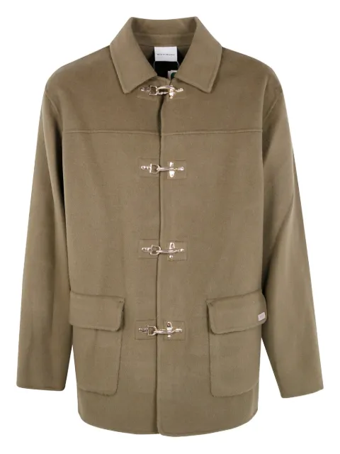 Drôle De Monsieur Caban jacket Green IJT248WO042