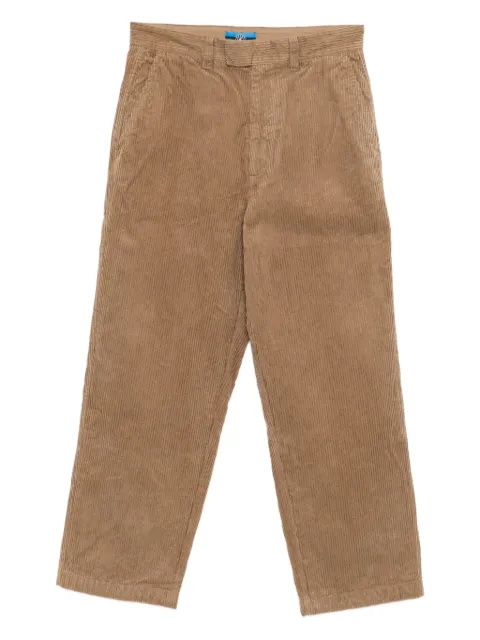 SPORT b. by agnès b. corduroy wide-leg trousers Brown PB52QUB6