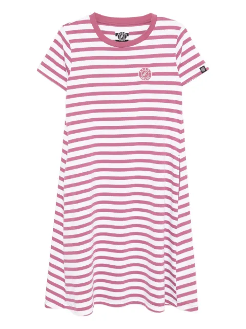 SPORT b. by agnès b. logo stripe dress Pink R453QF9K