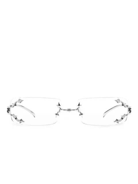 Gentle Monster Mosh 02 glasses Silver MOSH02