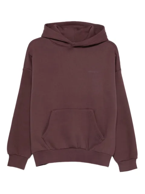 WRSTBHVR pouch-pocket hoodie Red U2025TT3047