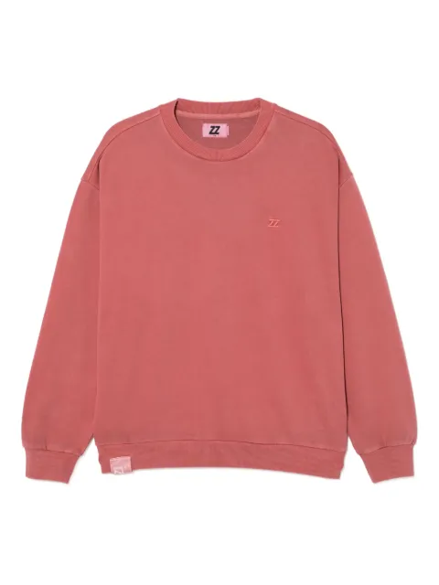 izzue logo-embroidered sweatshirt Red IZXSWM00162X