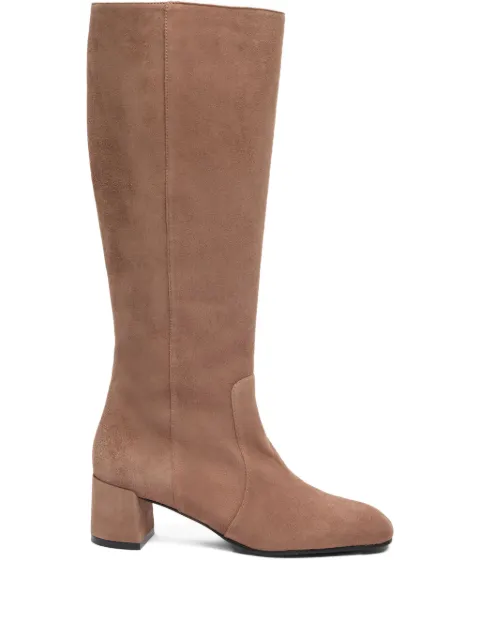 Stuart Weitzman 50mm Maeve boots Brown SM439SUETAU