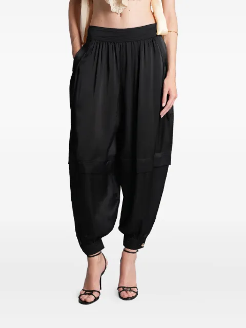 ZIMMERMANN seam detail trousers Black 4843PF251