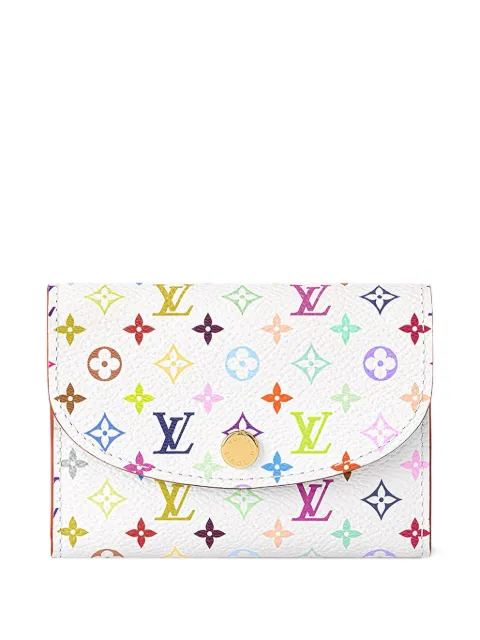 Louis Vuitton Pre-Owned x Murakami Rosalie monogram wallet White M13399