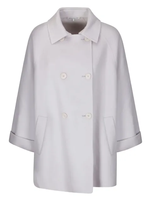 M.S.M. Caban double-breasted coat Neutrals V7280