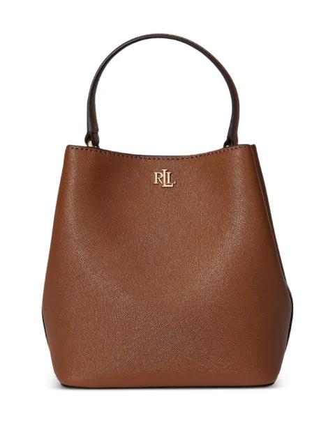 Lauren Ralph Lauren small Reese logo bucket bag Brown 431969365