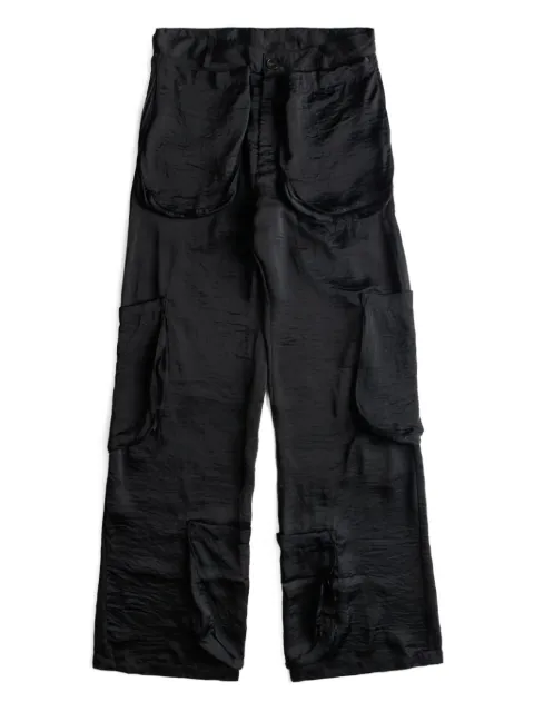 Edward Cuming wide-leg trousers Black SS24P08BBLK