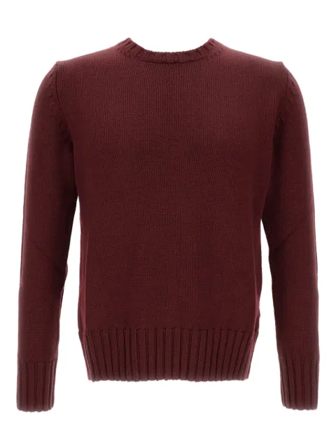 Customer Lovers crew-neck ribbed sweater Red 436710