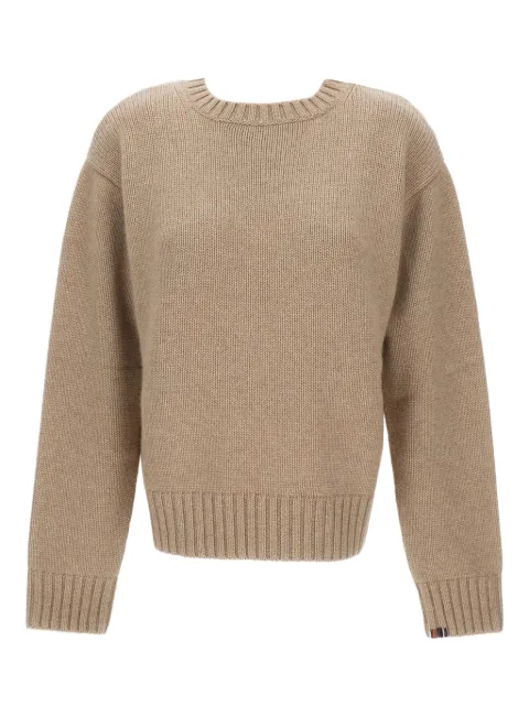 extreme cashmere crew neck sweater Neutrals 37303901TU01OAT