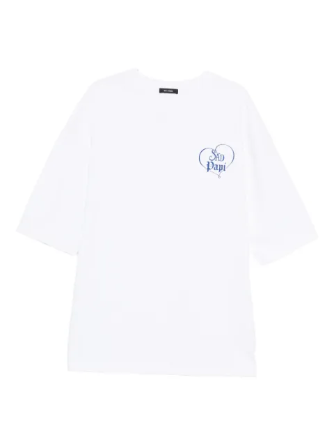 Willy Chavarria Sad Papi T-shirt White WCJSY0124000