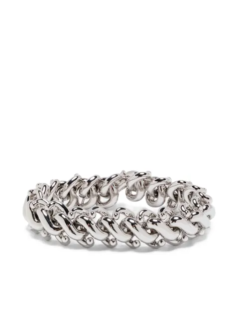Eddie Borgo s curve link bracelet Silver BR9003