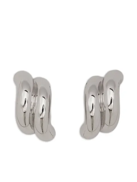 Eddie Borgo rope stud earrings Silver ER8997