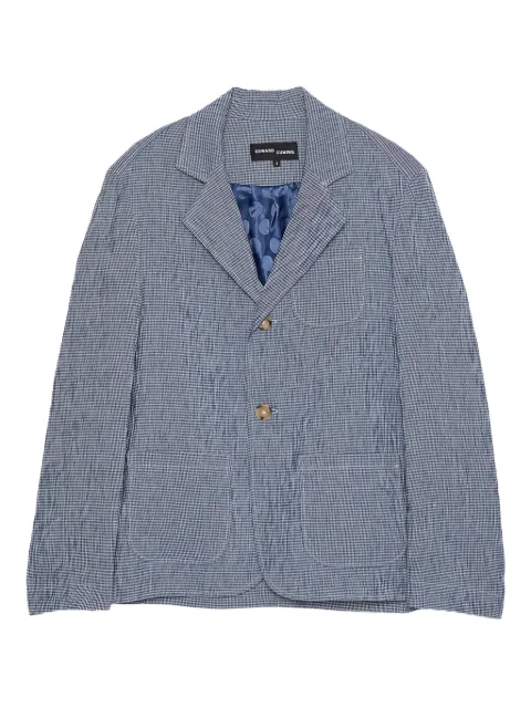 Edward Cuming single-breasted blazer Blue SS25B19