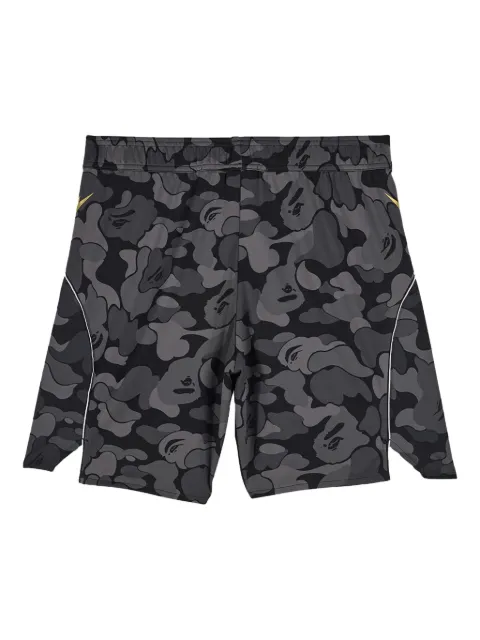 adidas Bape FB camo-pattern track shorts Black KB2204