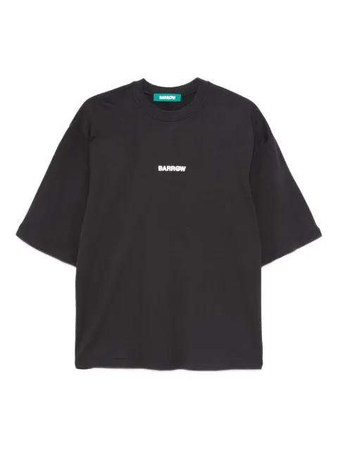BARROW logo-print t-shirt Black F5BWUATH073