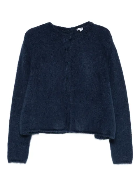 LOEWE buttoned cardigan Blue S540Y16K91