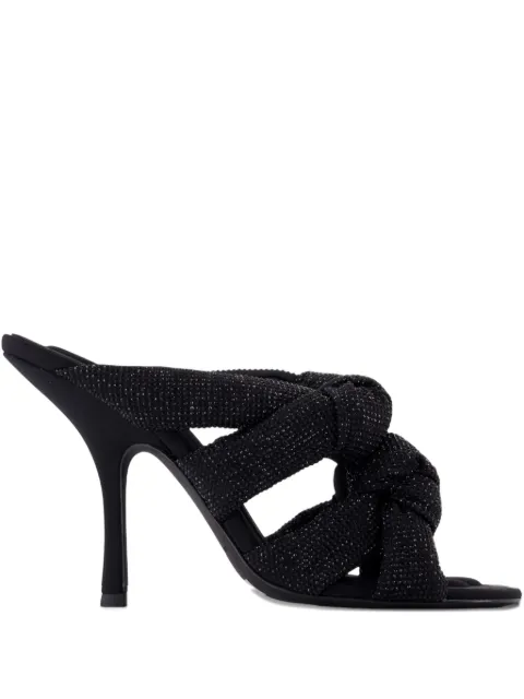 Alexander Wang knotted-detailing sandals Black 30425S013008