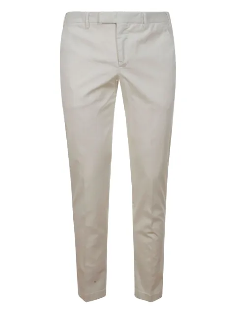 PT Torino cotton-blend pants White COATMAZ00CL1NU76