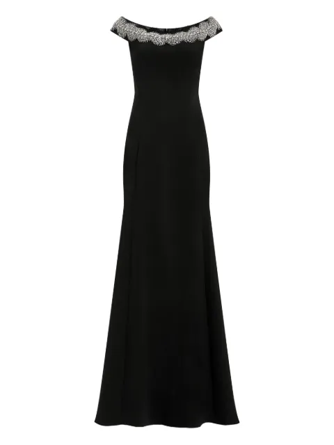 Jenny Packham Azalea maxi dress Black JPEX431