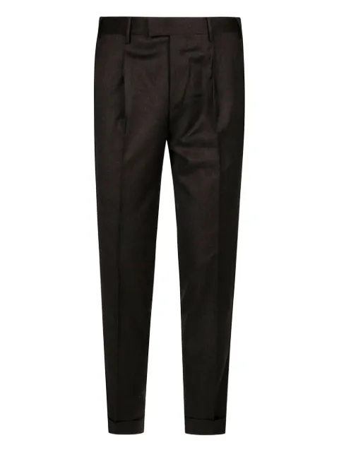 PT Torino pleated wool trousers Brown COAFMAZA0CL1CM13