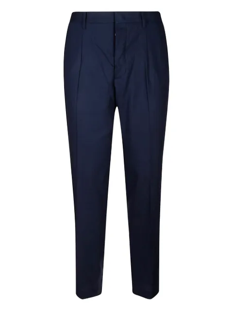 Alpha Industries pleated cotton chino trousers Blue HPA005S010005