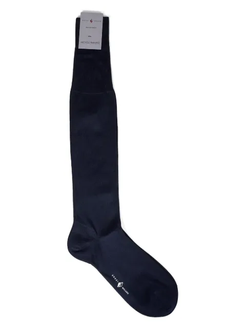 Sozzi Milano x Michele Franzese jacquard-logo socks Blue 418002099