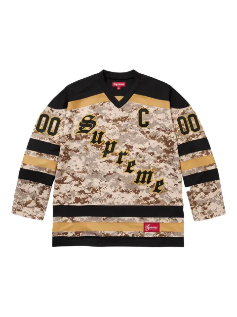 Supreme Fire & Ice jersey T-shirt Brown SU25928