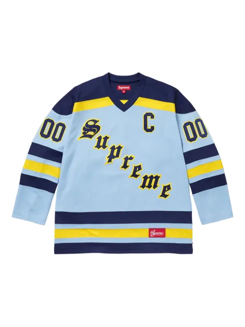 Supreme Fire & Ice Hockey T-shirt Blue SU25926