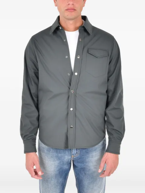 Drumohr front-pocket overshirt Grey DJ175MC3480