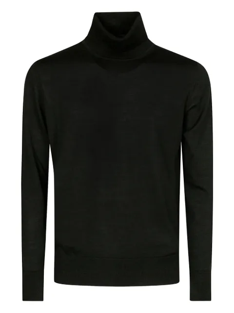 Alpha Industries high-neck wool sweater Green HMA006F050019
