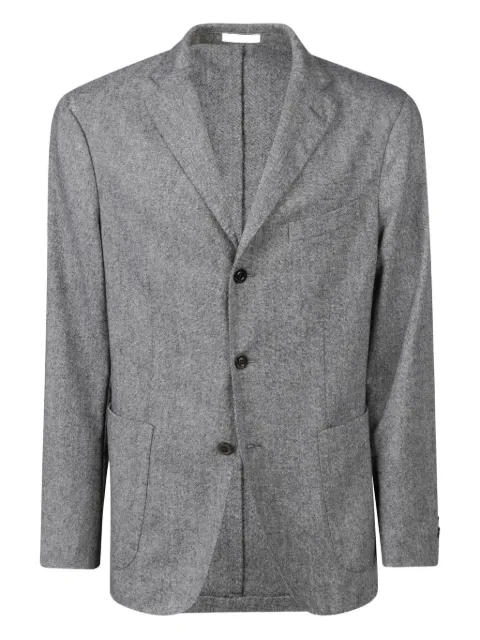 Boglioli three-button patch-pocket jacket Grey BPC413