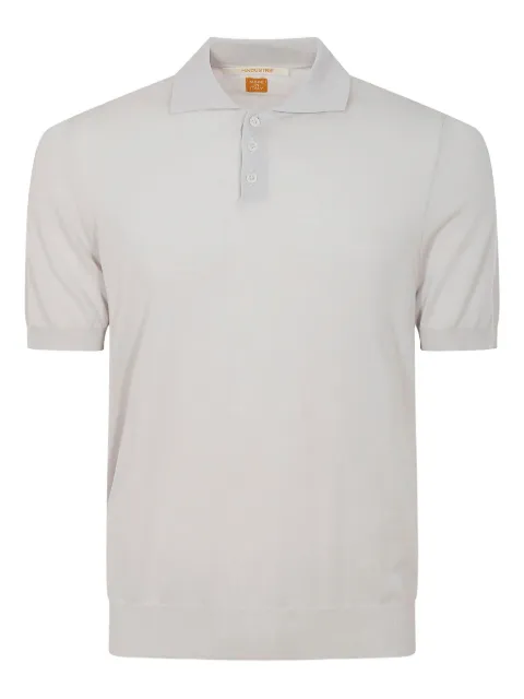 Alpha Industries short-sleeve button polo shirt Grey HMA002S070032