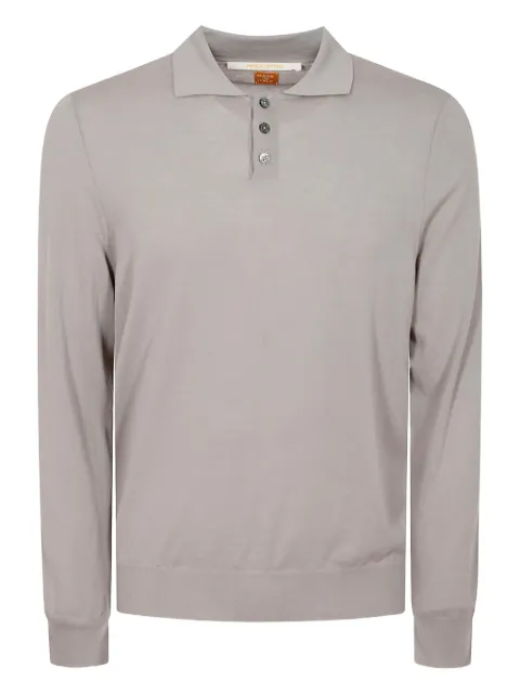 Alpha Industries cotton polo shirt Grey HMA007S070029