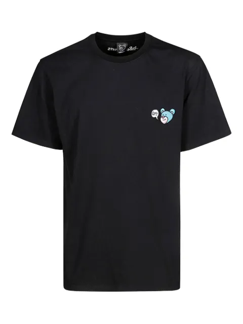 INBETWEENERS embroidered-detail T-shirt Black F4TWUATH024