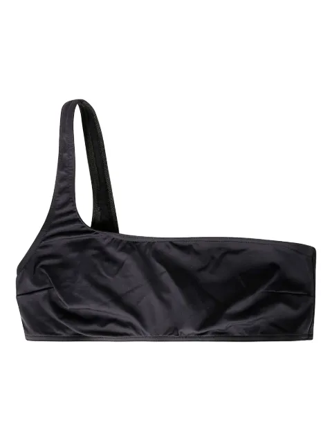 MC2 Saint Barth Celestine one-shoulder bikini top Black CELE001