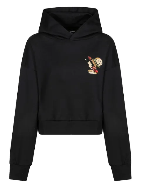 INBETWEENERS bear-print hooded sweatshirt Black F4TWWOHS025