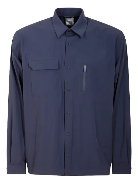 Herno zip-pocket shirt Blue CM000004U