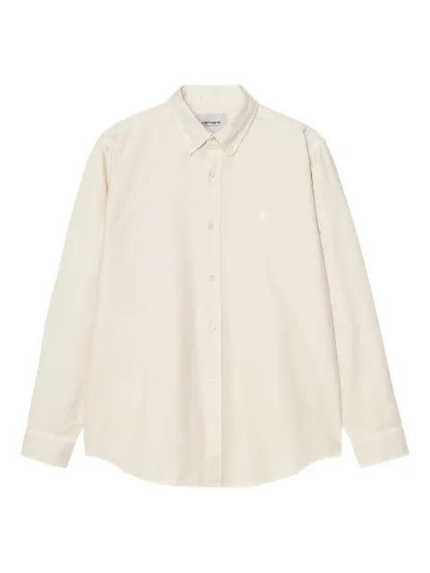 Carhartt WIP Bolton cotton shirt Neutrals I030238