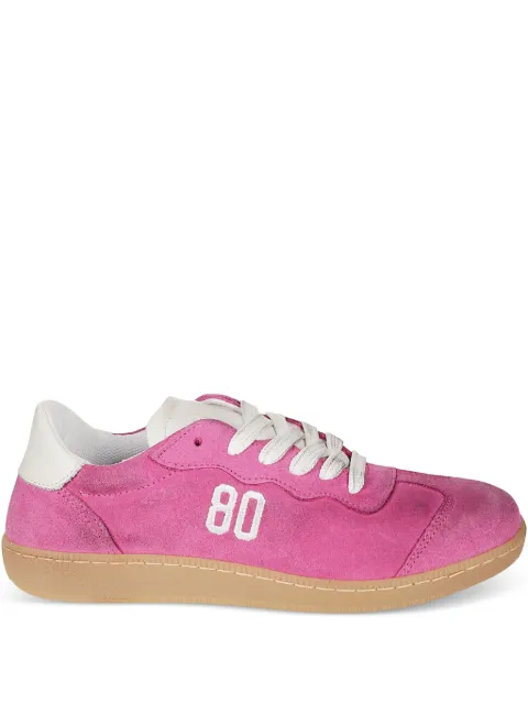 BE980 logo-detail suede sneakers Pink HARVARD1CRUST