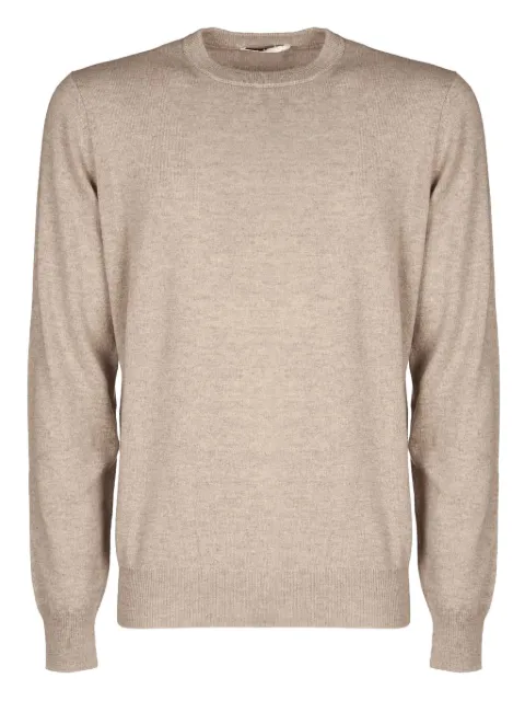 Filippo De Laurentiis crew neck sweater Neutrals GC1MLDCA12R931