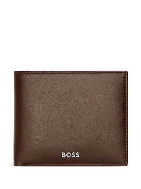 BOSS logo-embellished wallet and pen set Black HPBW403Y