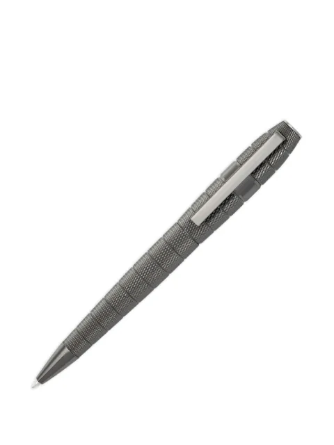 BOSS logo-lettering notebook and pen set Black HPBM498D